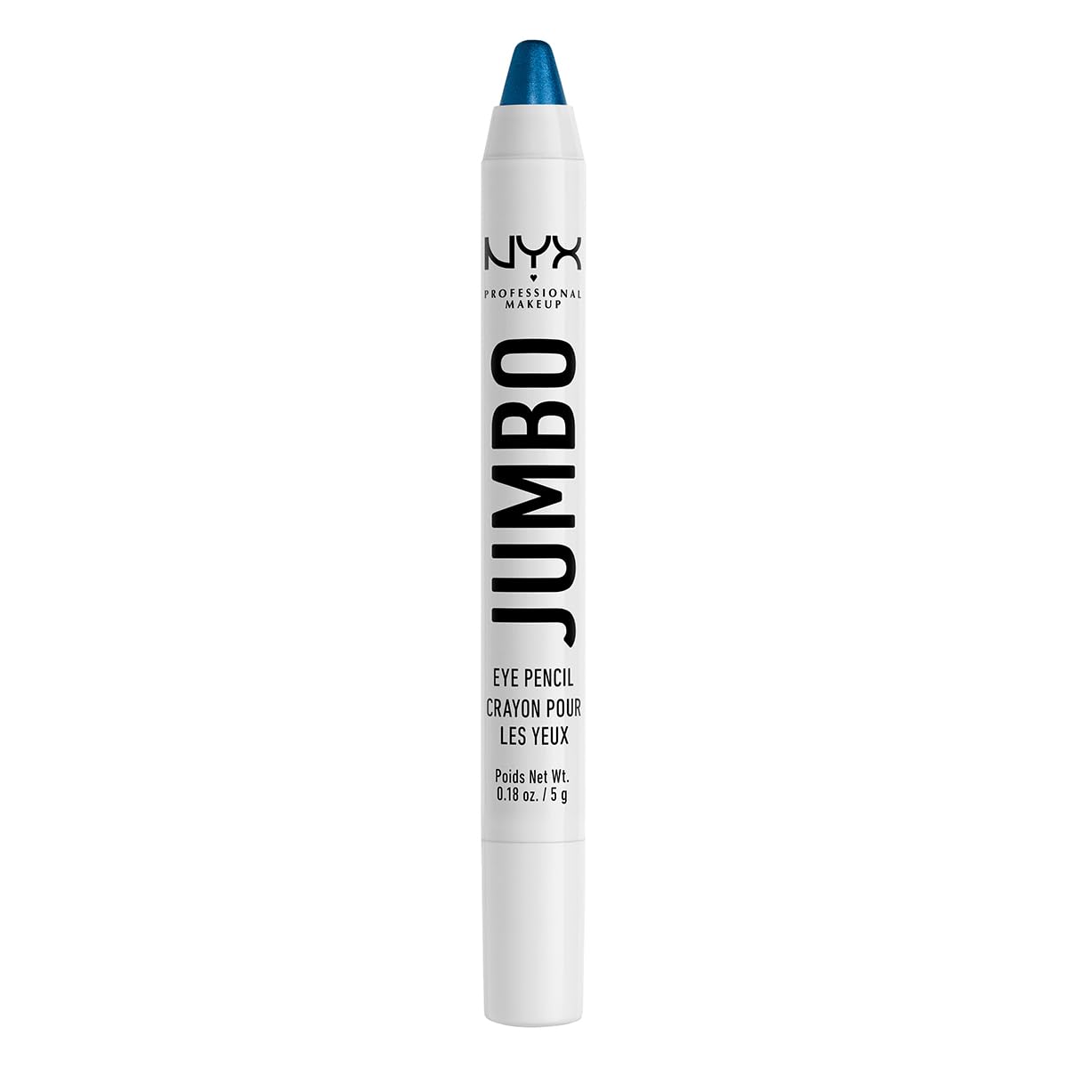 NYX PROFESSIONAL MAKEUP Jumbo Eye Pencil, Blendable Eyeshadow Stick & Eyeliner Pencil - Milk (White)