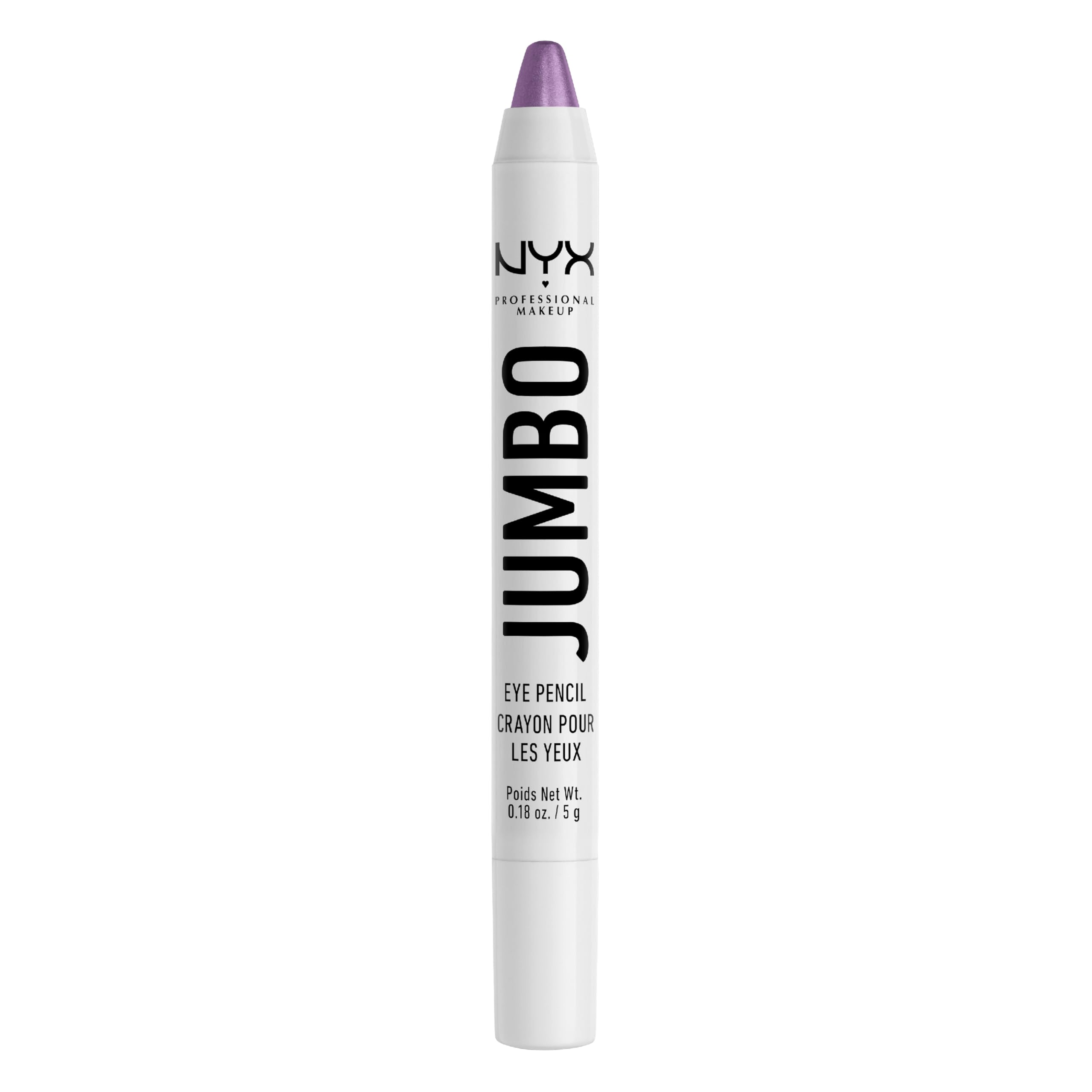 NYX PROFESSIONAL MAKEUP Jumbo Eye Pencil, Blendable Eyeshadow Stick & Eyeliner Pencil - Milk (White)