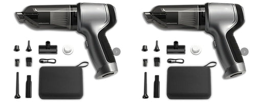 Carclineb Handheld Vacuum, 95000Pa Strong Suction Car Vacuum Cleaner, 30Mins Runtime Wireless Portable Vacuum for Car Interior, Home Furniture, Office, Quick Charge & Lightweight (1 Piece)