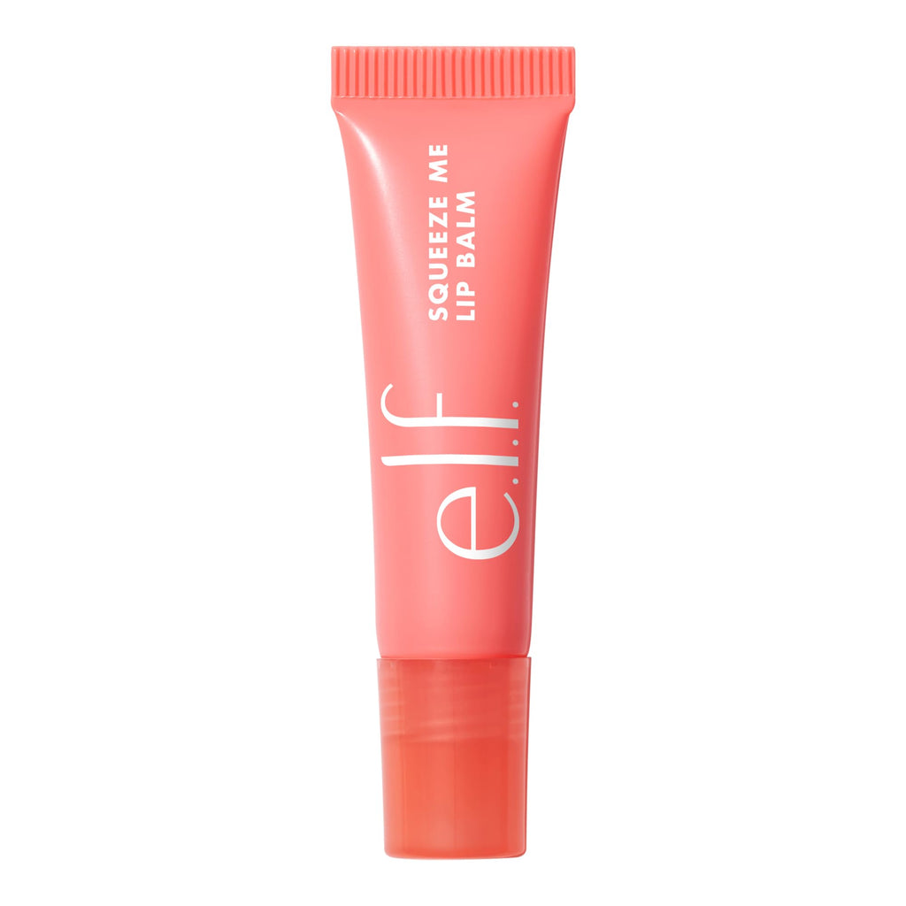 e.l.f. Squeeze Me Lip Balm, Moisturizing Lip Balm for A Sheer Tint of Color, Infused with Hyaluronic Acid, Vegan & Cruelty-Free