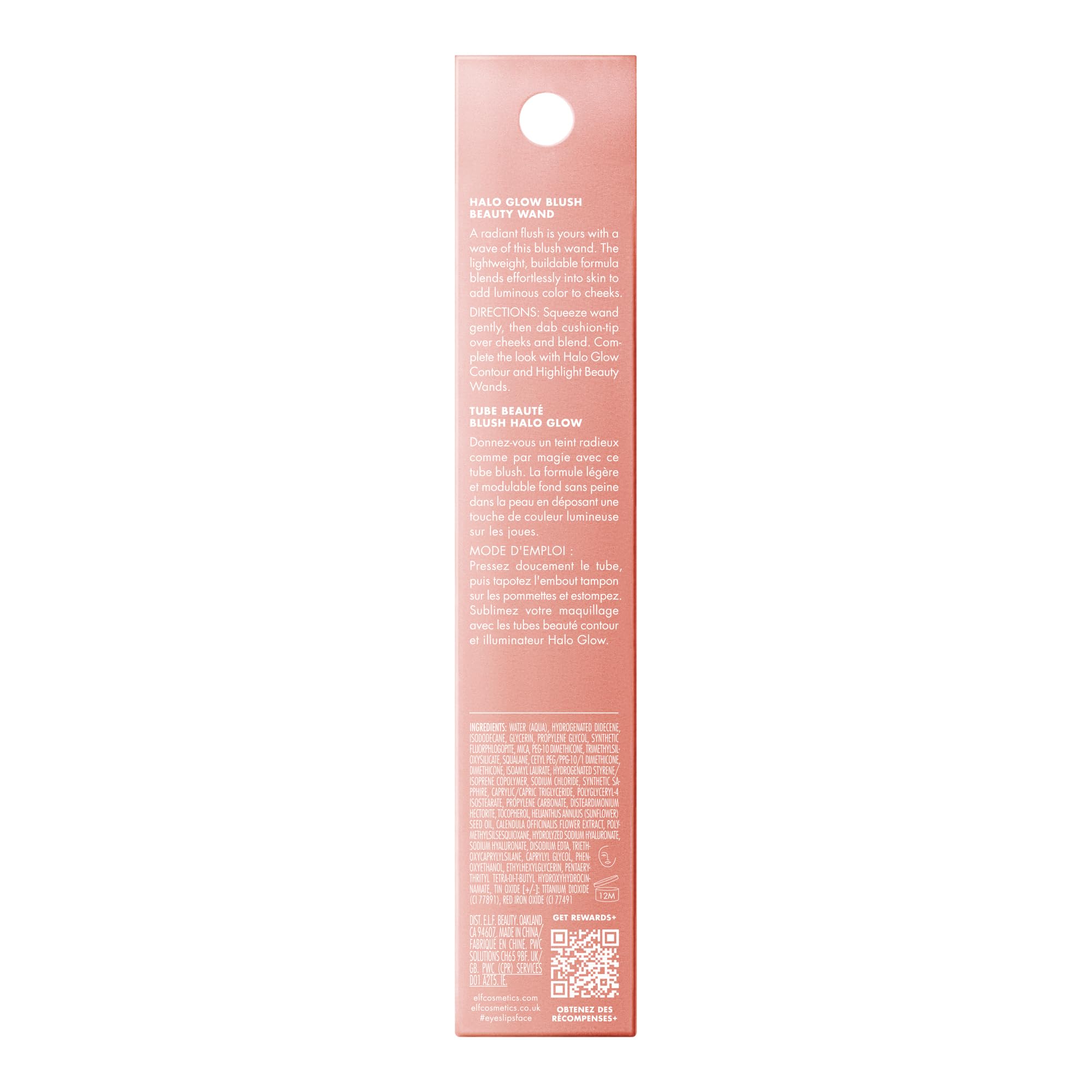 e.l.f. Halo Glow Blush Beauty Wand, Liquid Blush Wand For Radiant, Flushed Cheeks, Infused With Squalane, Vegan & Cruelty-free, Pink-Me-Up