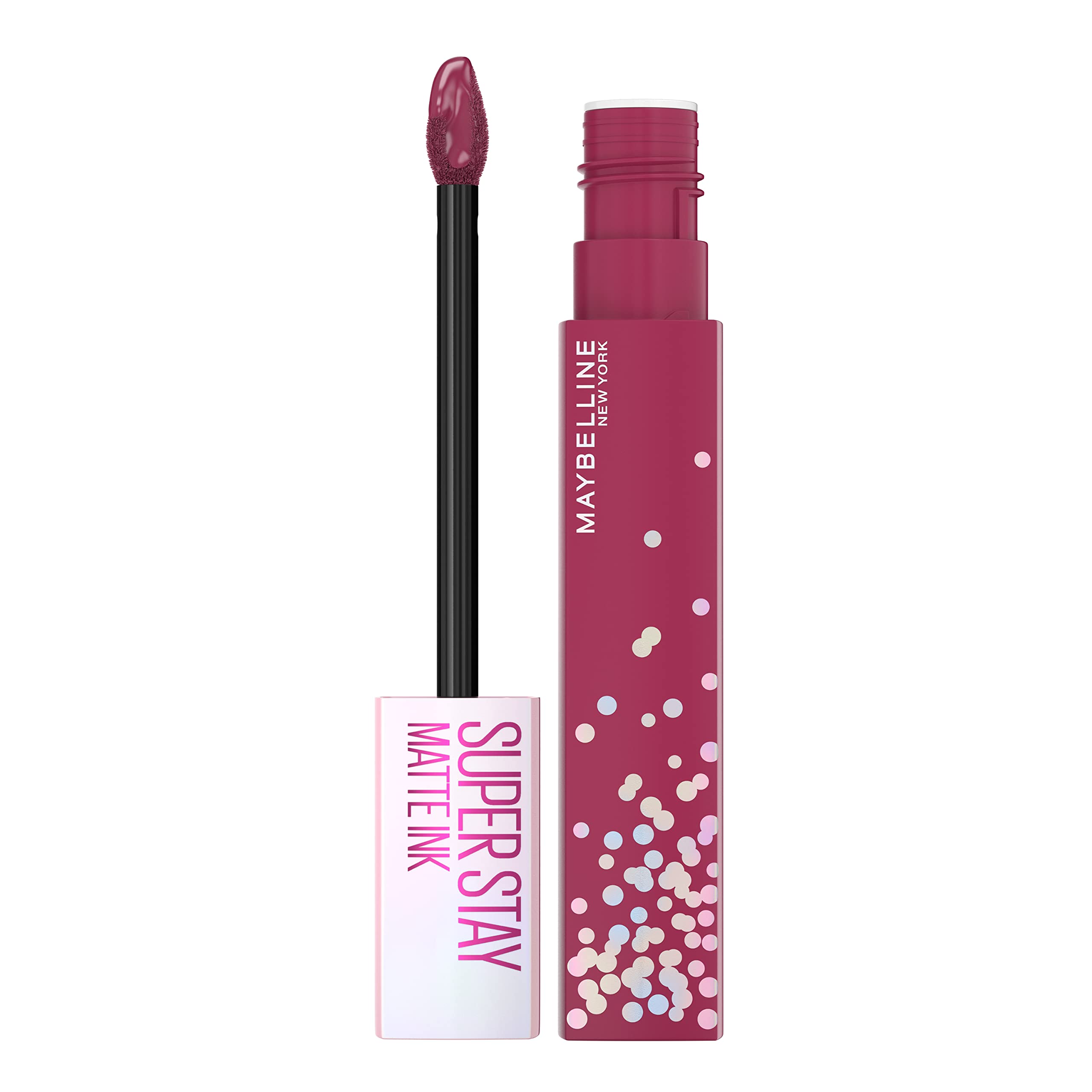 Maybelline Super Stay Matte Ink Liquid Lipstick Makeup, Long Lasting High Impact Color, Up to 16H Wear, Mover, Brown, 1 Count, Packaging May Vary