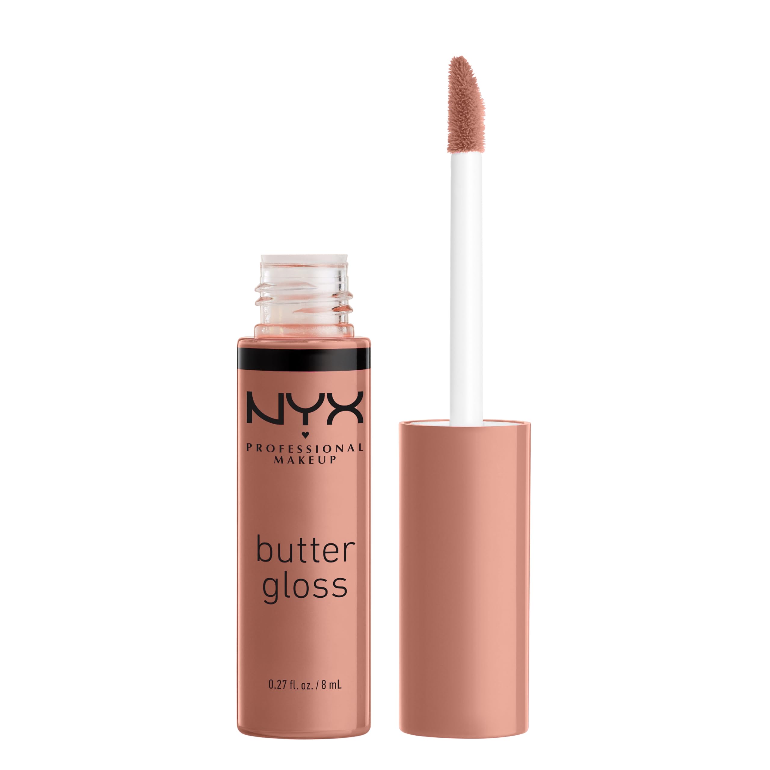 NYX PROFESSIONAL MAKEUP Butter Gloss, Non-Sticky Lip Gloss - Tiramisu (Brown)
