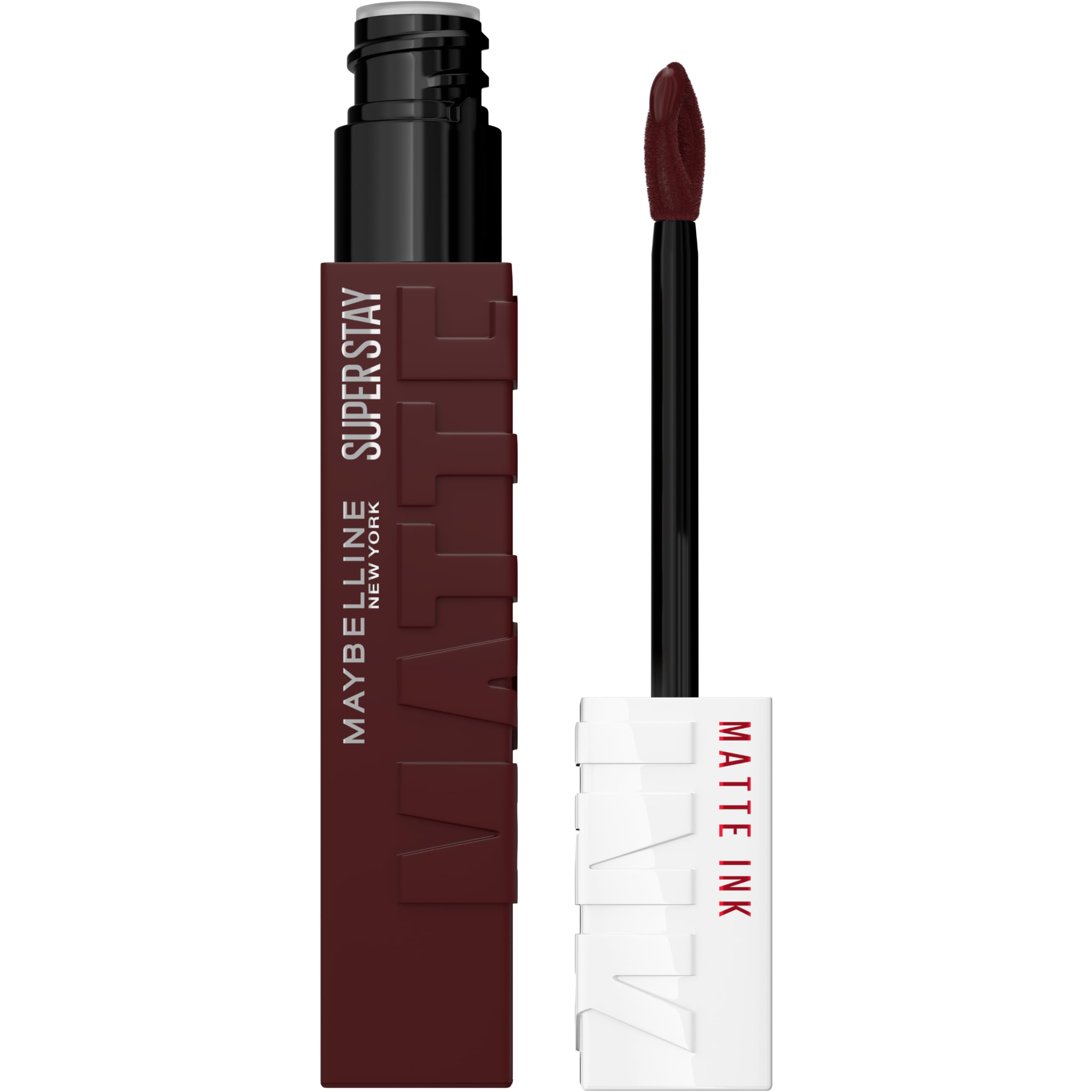 Maybelline Super Stay Matte Ink Liquid Lipstick Makeup, Long Lasting High Impact Color, Up to 16H Wear, Mover, Brown, 1 Count, Packaging May Vary