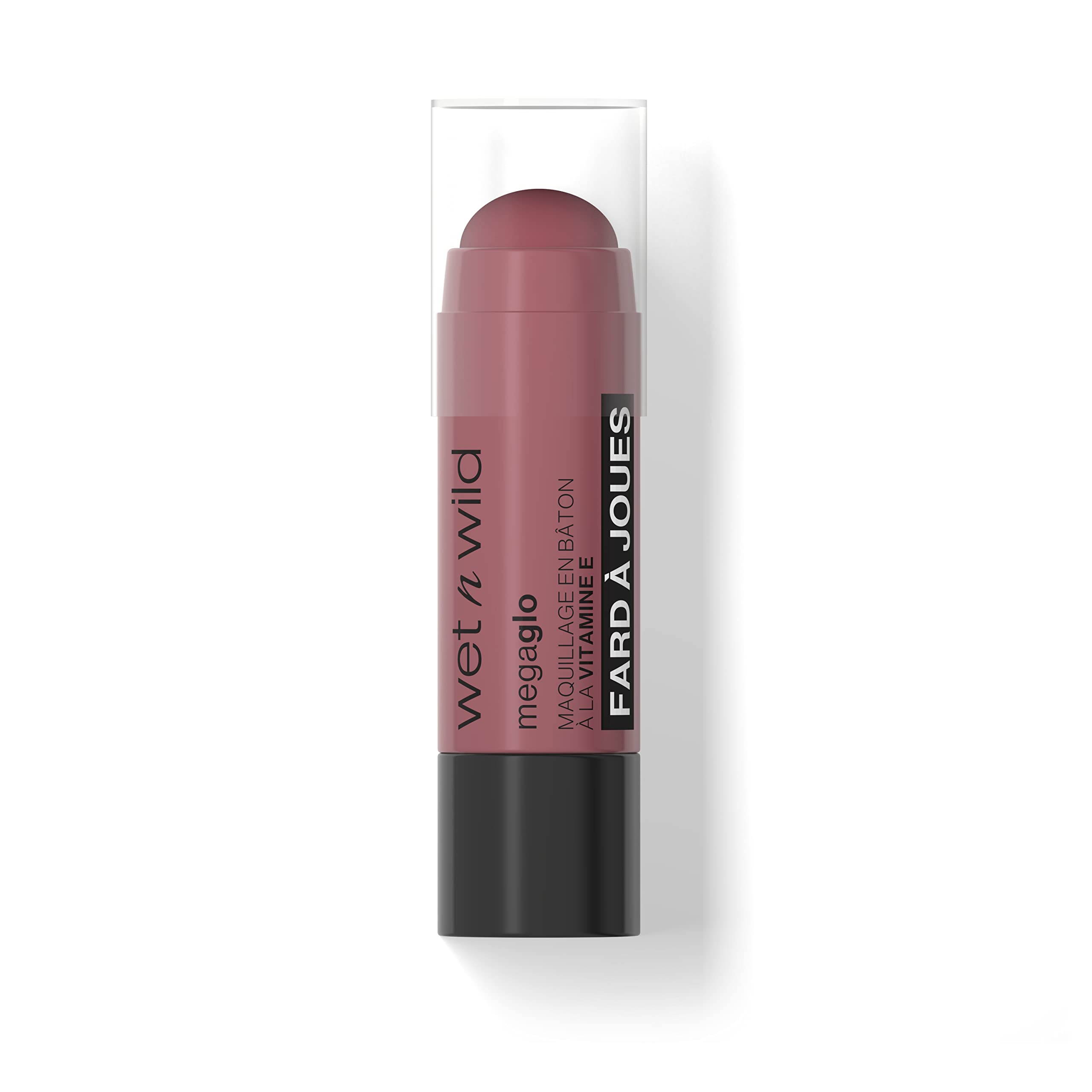 wet n wild MegaGlo Makeup Stick, Buildable Color, Versatile Use, Cruelty-Free & Vegan - Dusty Pink