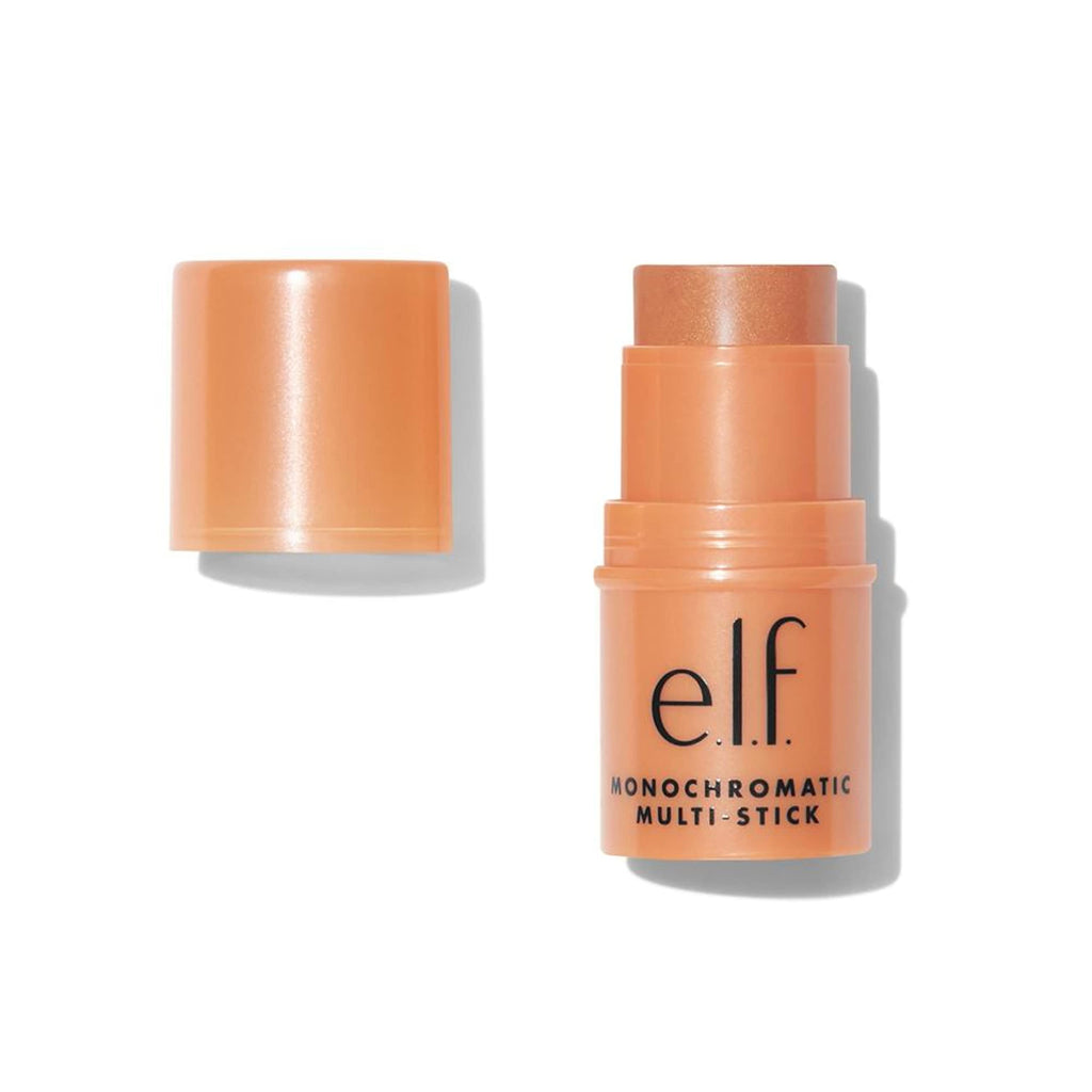 e.l.f., Monochromatic Multi Stick, Creamy, Lightweight, Versatile, Luxurious, Adds Shimmer, Easy To Use On The Go, Blends Effortlessly, Sparkling Rose, 0.17 Oz