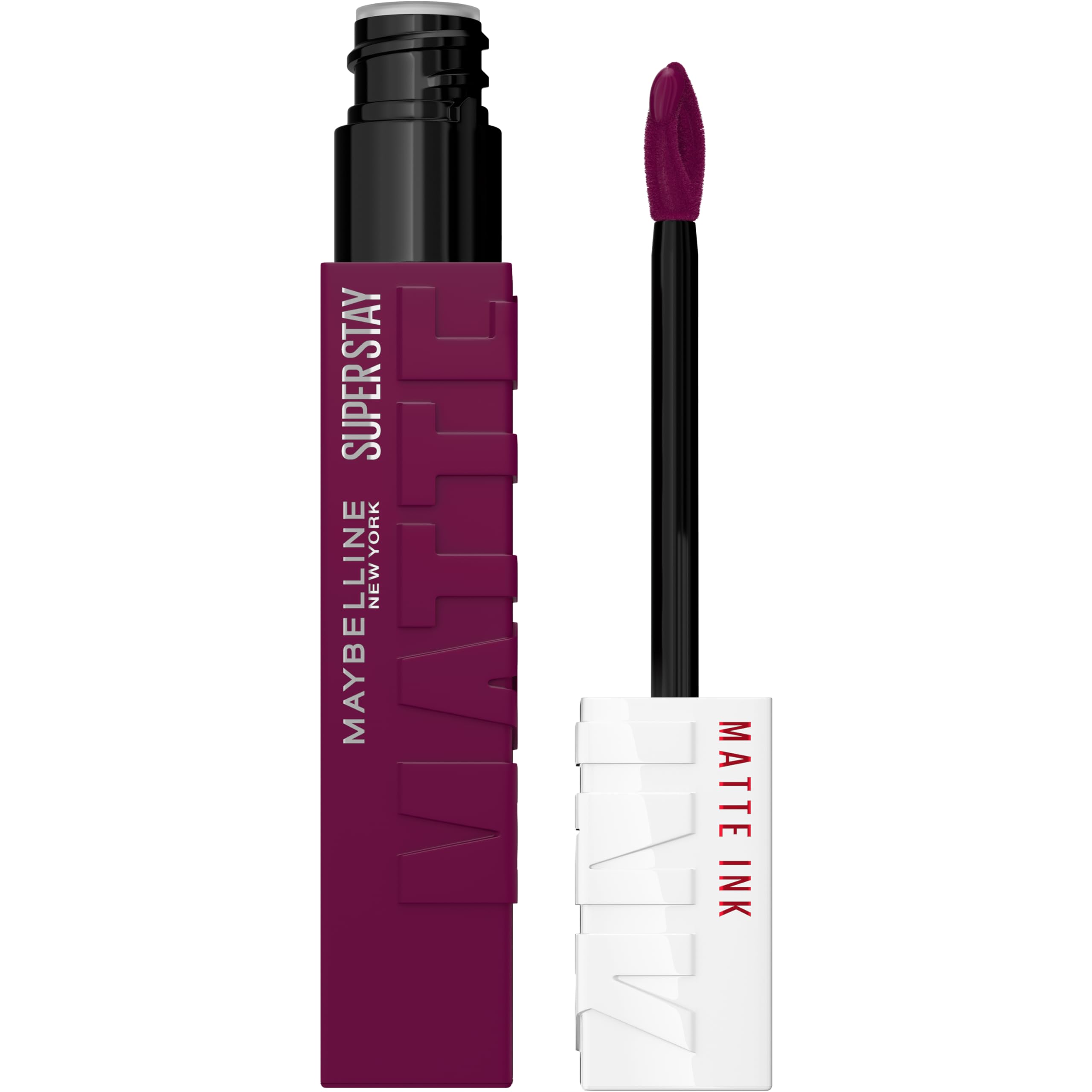 Maybelline Super Stay Matte Ink Liquid Lipstick Makeup, Long Lasting High Impact Color, Up to 16H Wear, Mover, Brown, 1 Count, Packaging May Vary