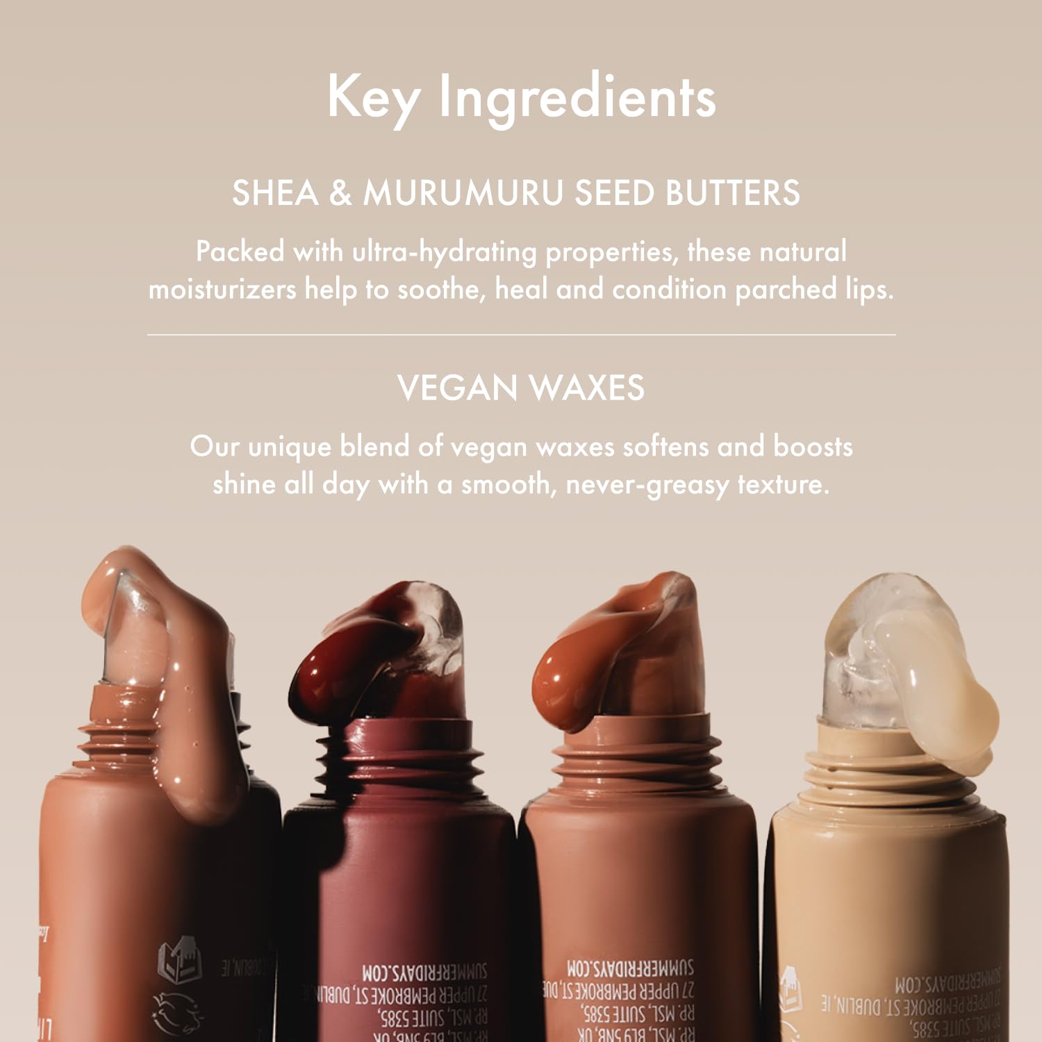 Summer Fridays Tinted Lip Butter Balm - Conditioning Vegan Lip Balm for Instant Moisture, Shine & Hydration - Sheer-Tinted, Soothing Skincare - Cherry (.5 Oz)