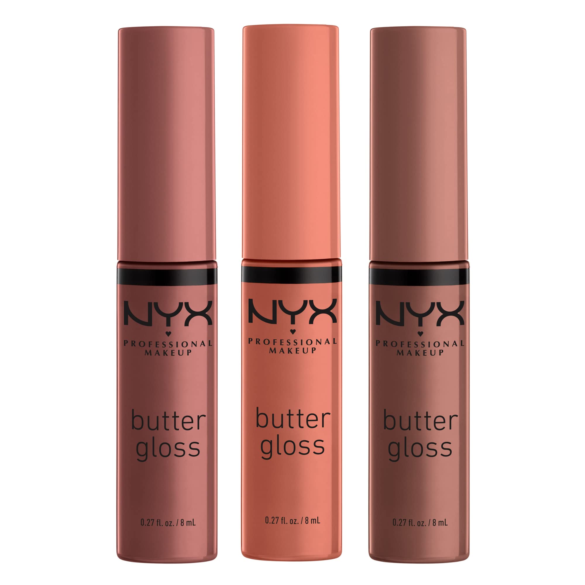 NYX PROFESSIONAL MAKEUP Butter Gloss, Non-Sticky Lip Gloss - Tiramisu (Brown)