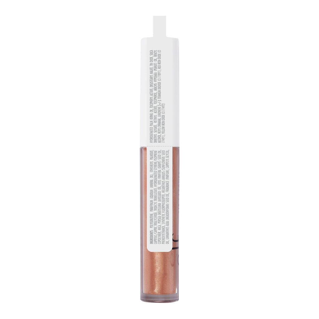 e.l.f. Lip Lacquer, Nourishing, Non-Sticky Ultra-Shine Lip Gloss With Sheer Color, Infused With Vitamins A & E, Vegan & Cruelty-Free, Whisper Pink