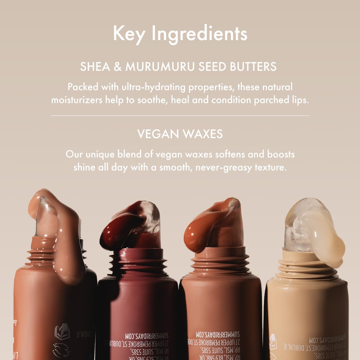 Summer Fridays Tinted Lip Butter Balm - Conditioning Vegan Lip Balm for Instant Moisture, Shine & Hydration - Sheer-Tinted, Soothing Skincare - Cherry (.5 Oz)