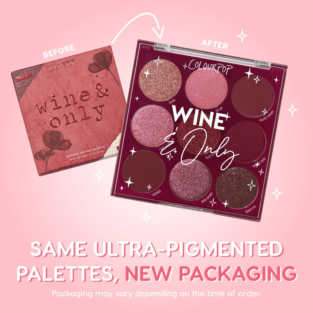 ColourPop Nude Mood Eyeshadow Palette - Brown & Copper Palette with Metallic and Matte Finishes - High-Pigment Eye Makeup with a Long-Wearing Formula (0.3 oz)