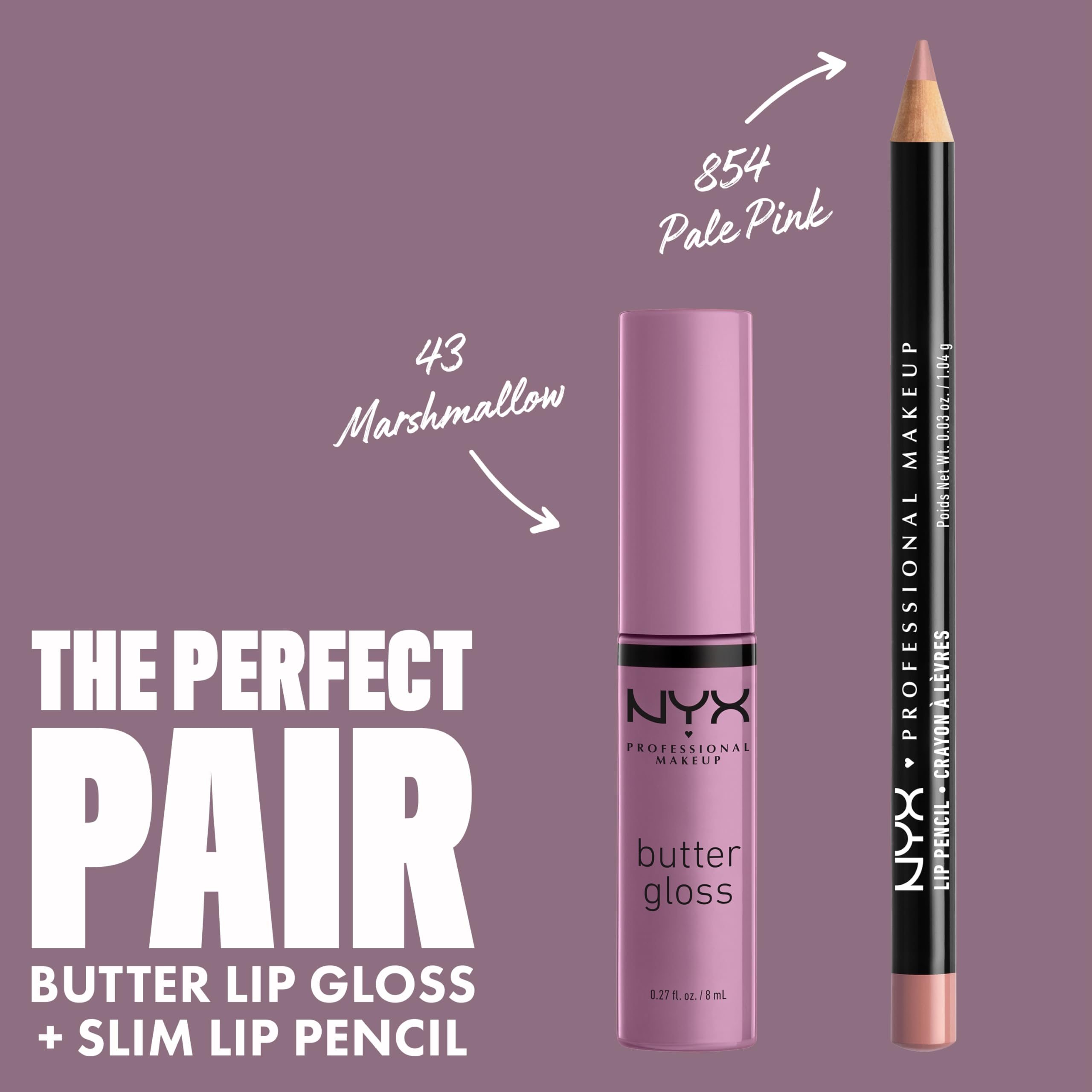 NYX PROFESSIONAL MAKEUP Butter Gloss, Non-Sticky Lip Gloss - Tiramisu (Brown)
