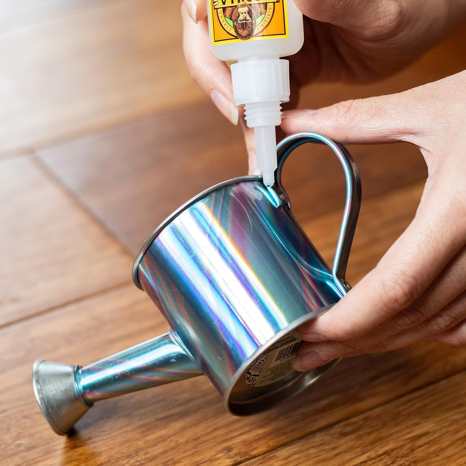 Gorilla Super Glue, 15g – All Purpose, Impact Tough & Fast Setting with Anti-Clog Cap Ideal for Metal, Ceramics, Leather & More