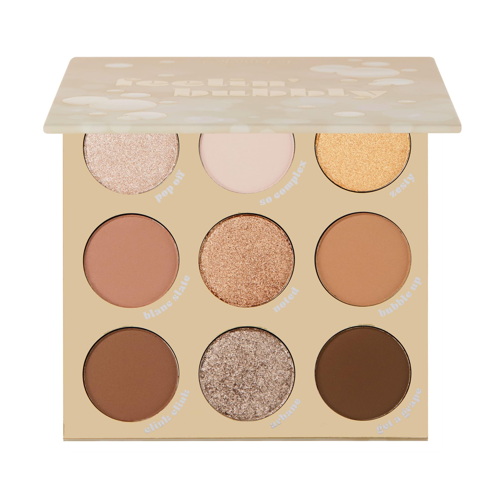 ColourPop Nude Mood Eyeshadow Palette - Brown & Copper Palette with Metallic and Matte Finishes - High-Pigment Eye Makeup with a Long-Wearing Formula (0.3 oz)
