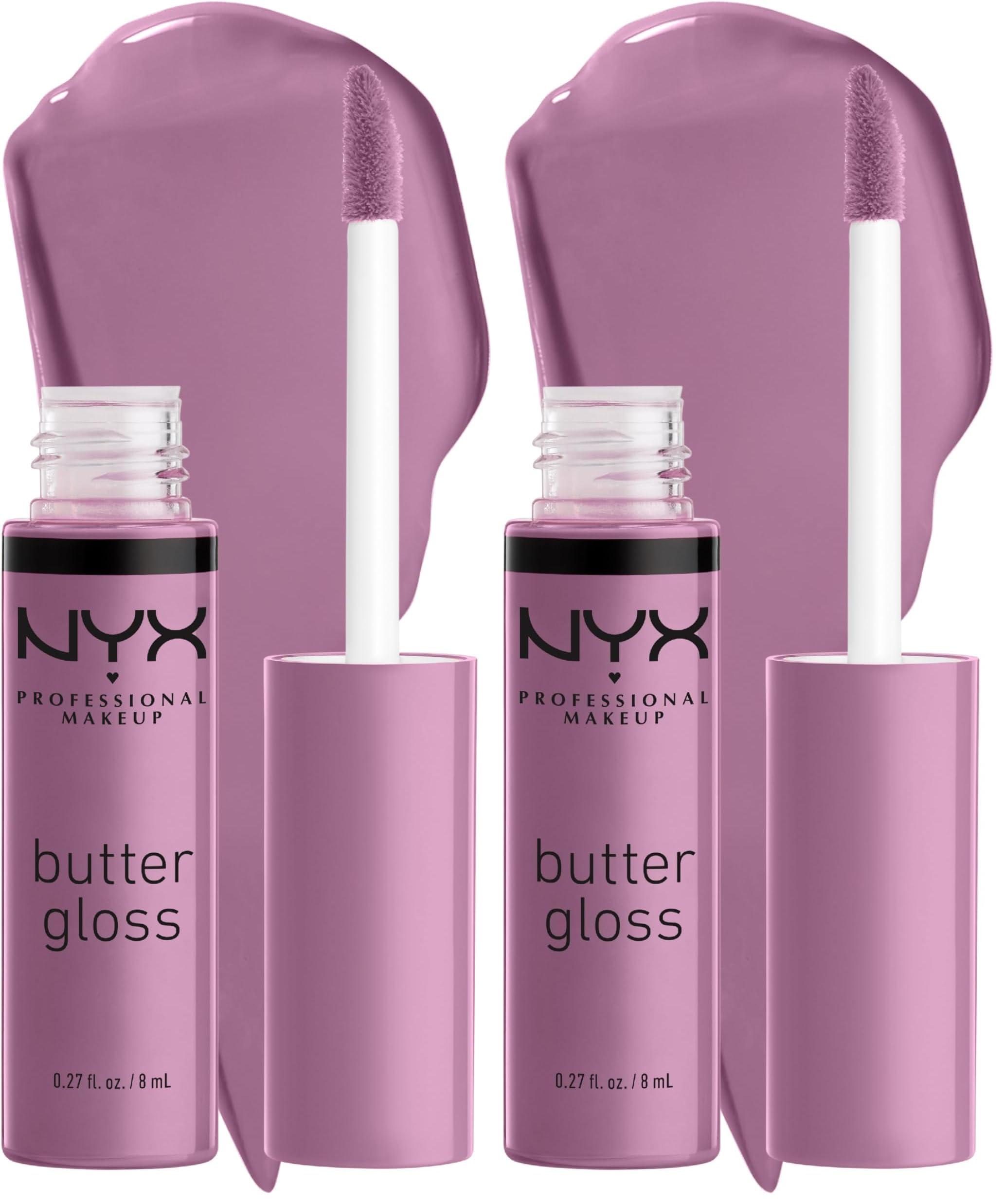 NYX PROFESSIONAL MAKEUP Butter Gloss, Non-Sticky Lip Gloss - Tiramisu (Brown)