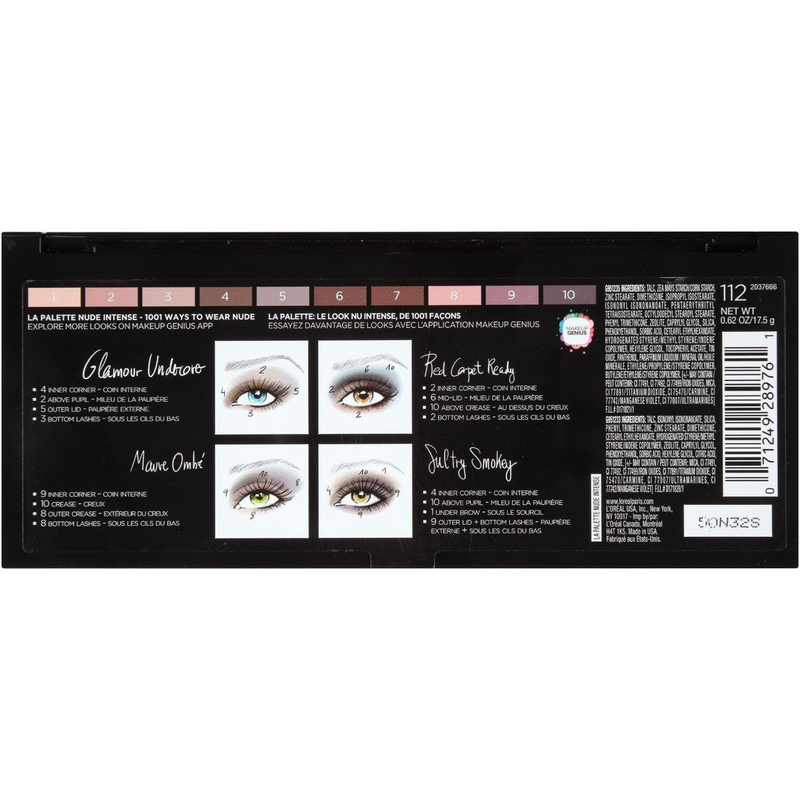 L'Oreal Paris Colour Riche Monos Eyeshadow, Cafe Au Lait, 0.12 oz.