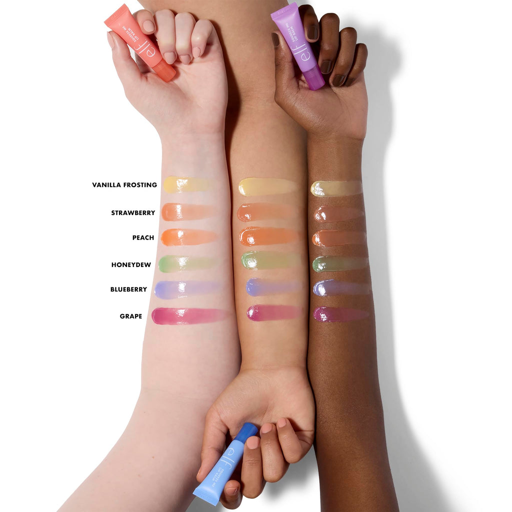 e.l.f. Squeeze Me Lip Balm, Moisturizing Lip Balm for A Sheer Tint of Color, Infused with Hyaluronic Acid, Vegan & Cruelty-Free