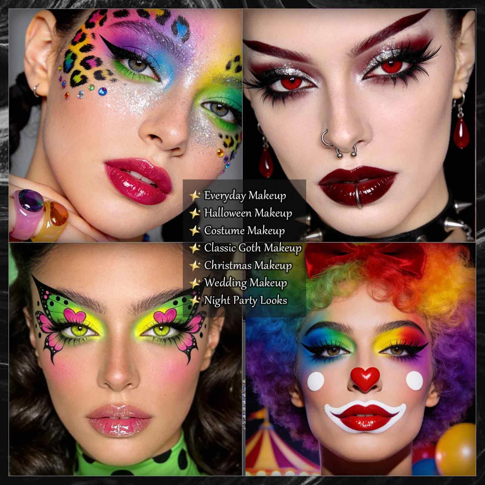 UCANBE Highly Pigmented Eye Makeup Palette, Matte Shimmer Metallic Eyeshadow Pallet Long Lasting Blendable Natural Colors Make Up Eye Shadows Cosmetics Gift Kit