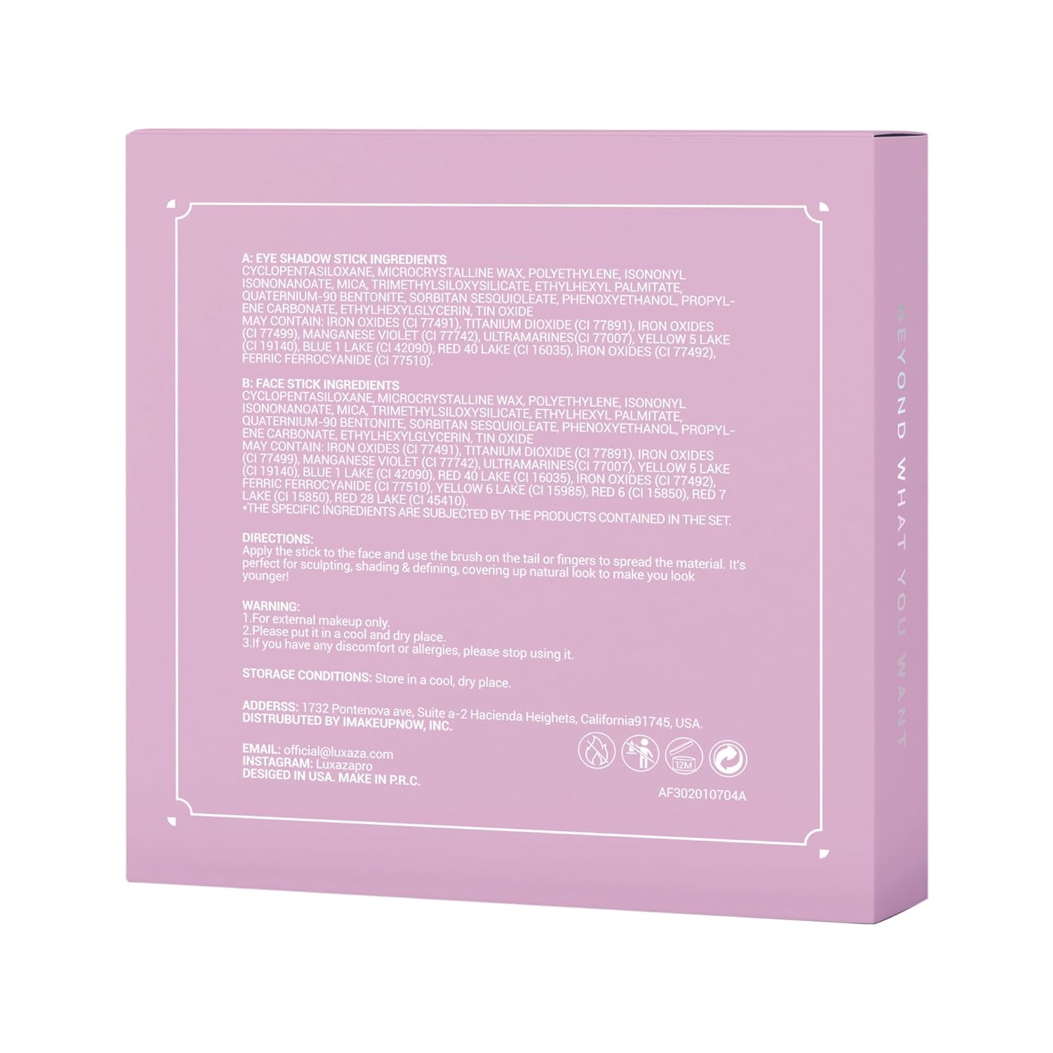 6PCS Eyeshadow Stick Makeup Sets,Dark Brown Shimmer Eyeshaow Pencil, Long Lasting Metallic Eye Shadow,Eye Brightener Stick Pencil Crayon, A02-Taupe Mauve