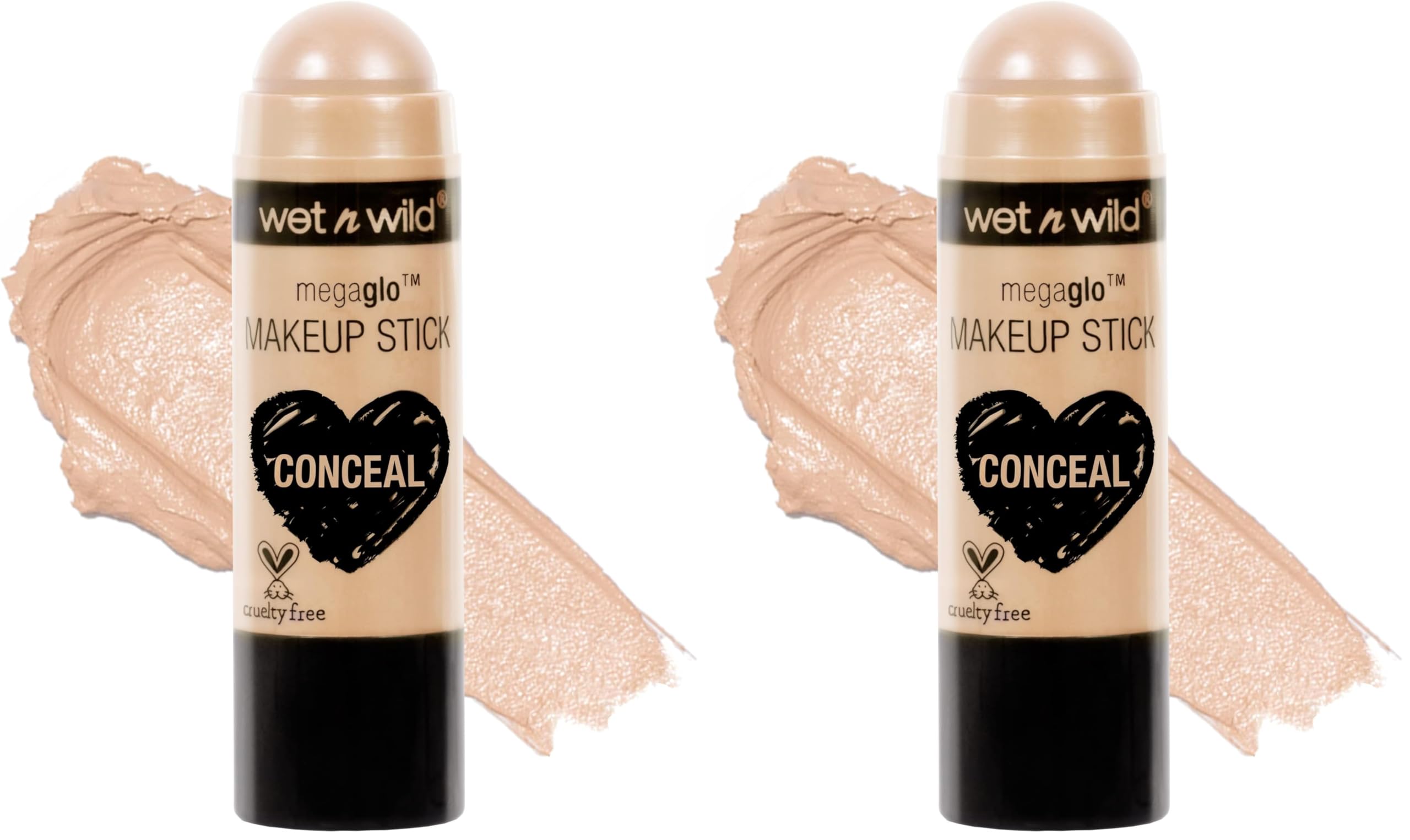 wet n wild MegaGlo Makeup Stick, Buildable Color, Versatile Use, Cruelty-Free & Vegan - Dusty Pink