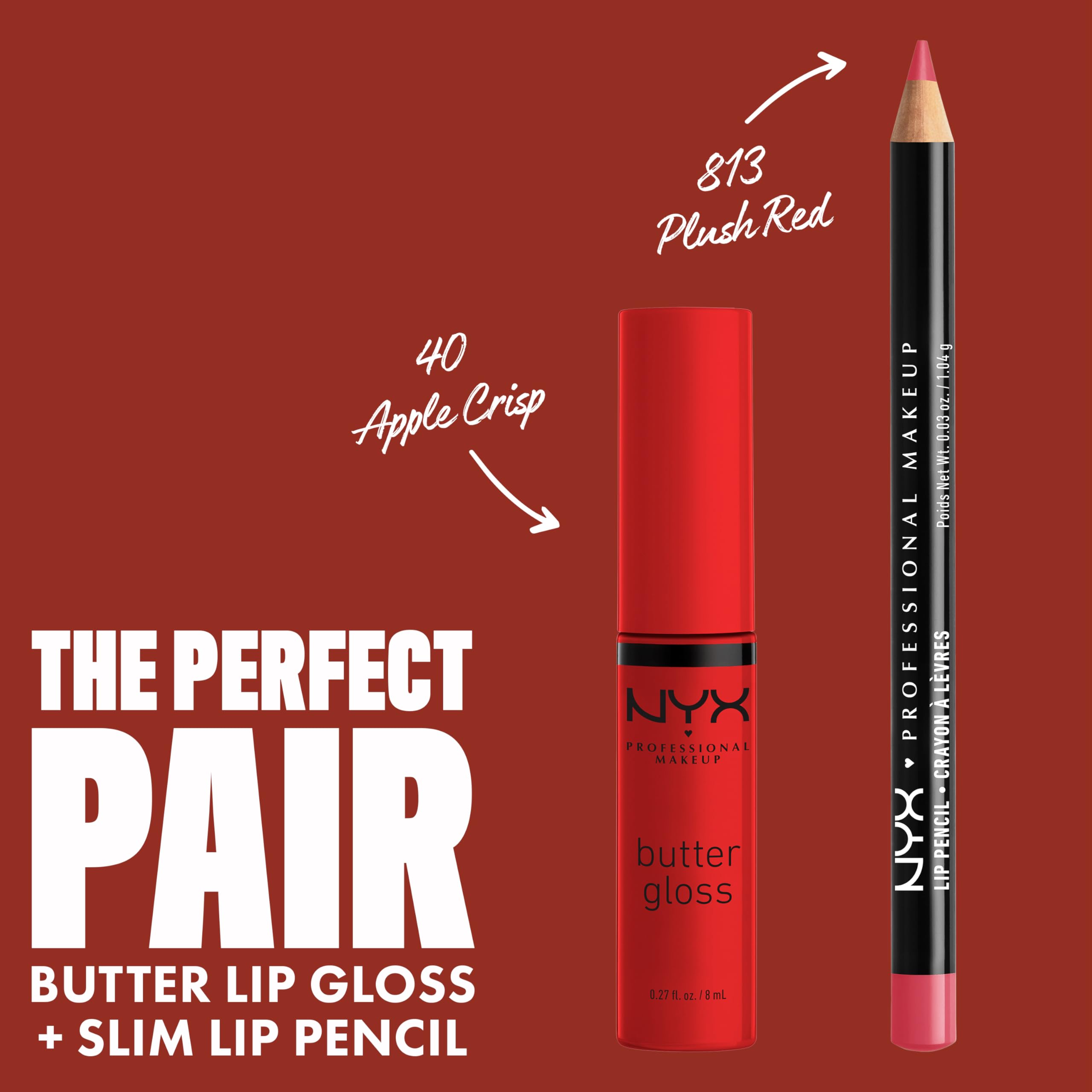NYX PROFESSIONAL MAKEUP Butter Gloss, Non-Sticky Lip Gloss - Tiramisu (Brown)