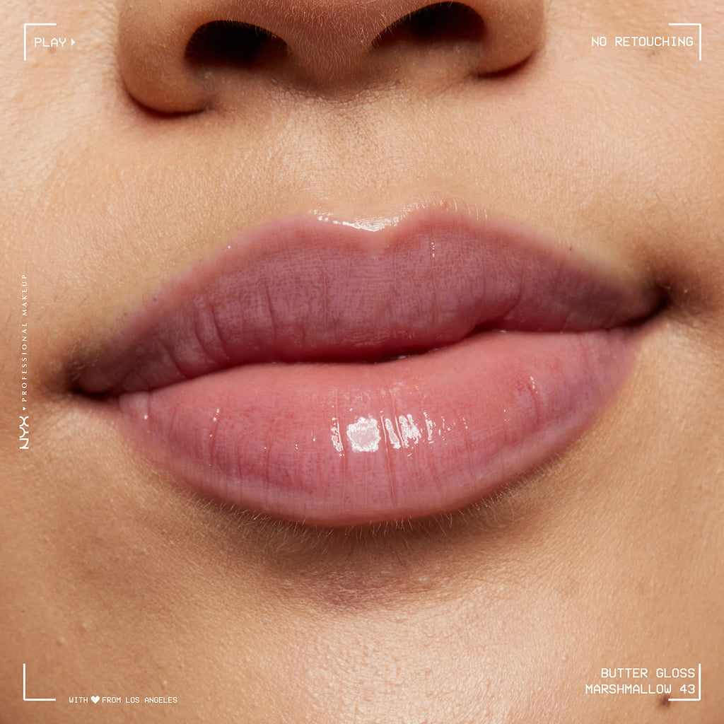 NYX PROFESSIONAL MAKEUP Butter Gloss, Non-Sticky Lip Gloss - Tiramisu (Brown)