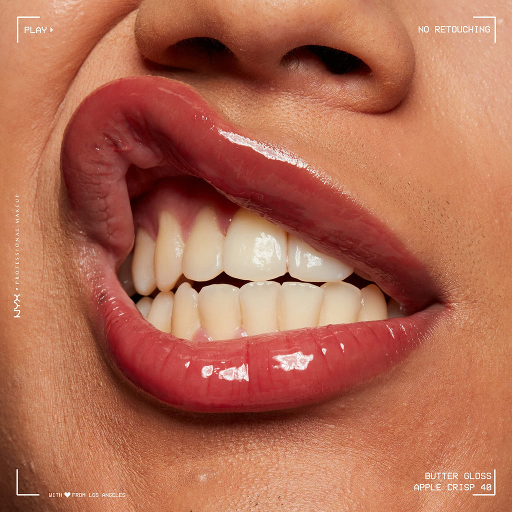 NYX PROFESSIONAL MAKEUP Butter Gloss, Non-Sticky Lip Gloss - Tiramisu (Brown)