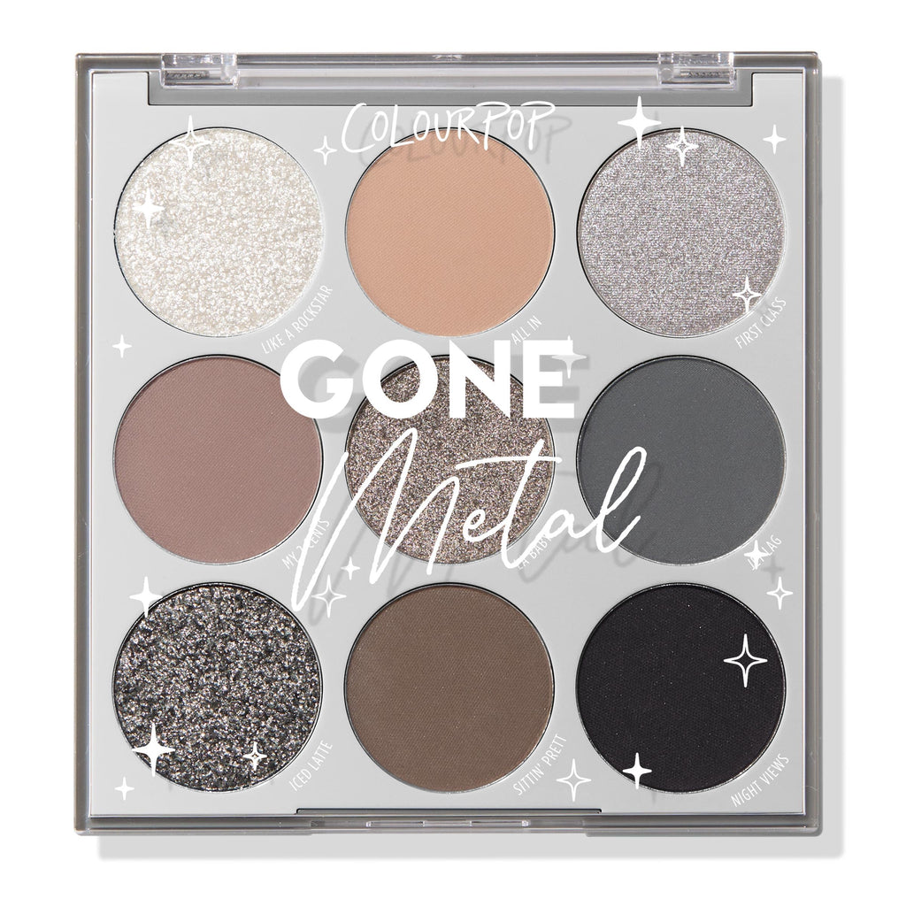 ColourPop Nude Mood Eyeshadow Palette - Brown & Copper Palette with Metallic and Matte Finishes - High-Pigment Eye Makeup with a Long-Wearing Formula (0.3 oz)