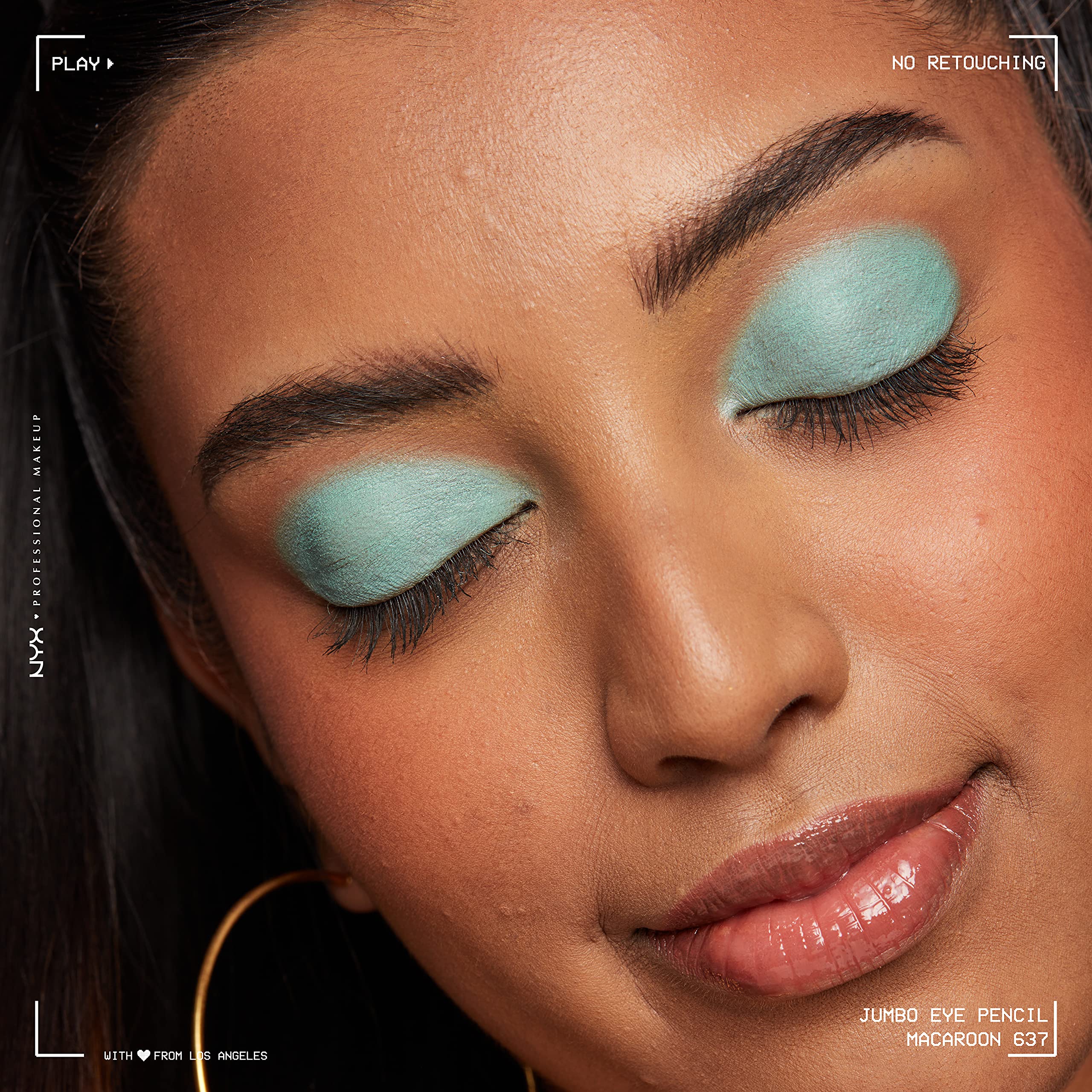 NYX PROFESSIONAL MAKEUP Jumbo Eye Pencil, Blendable Eyeshadow Stick & Eyeliner Pencil - Milk (White)