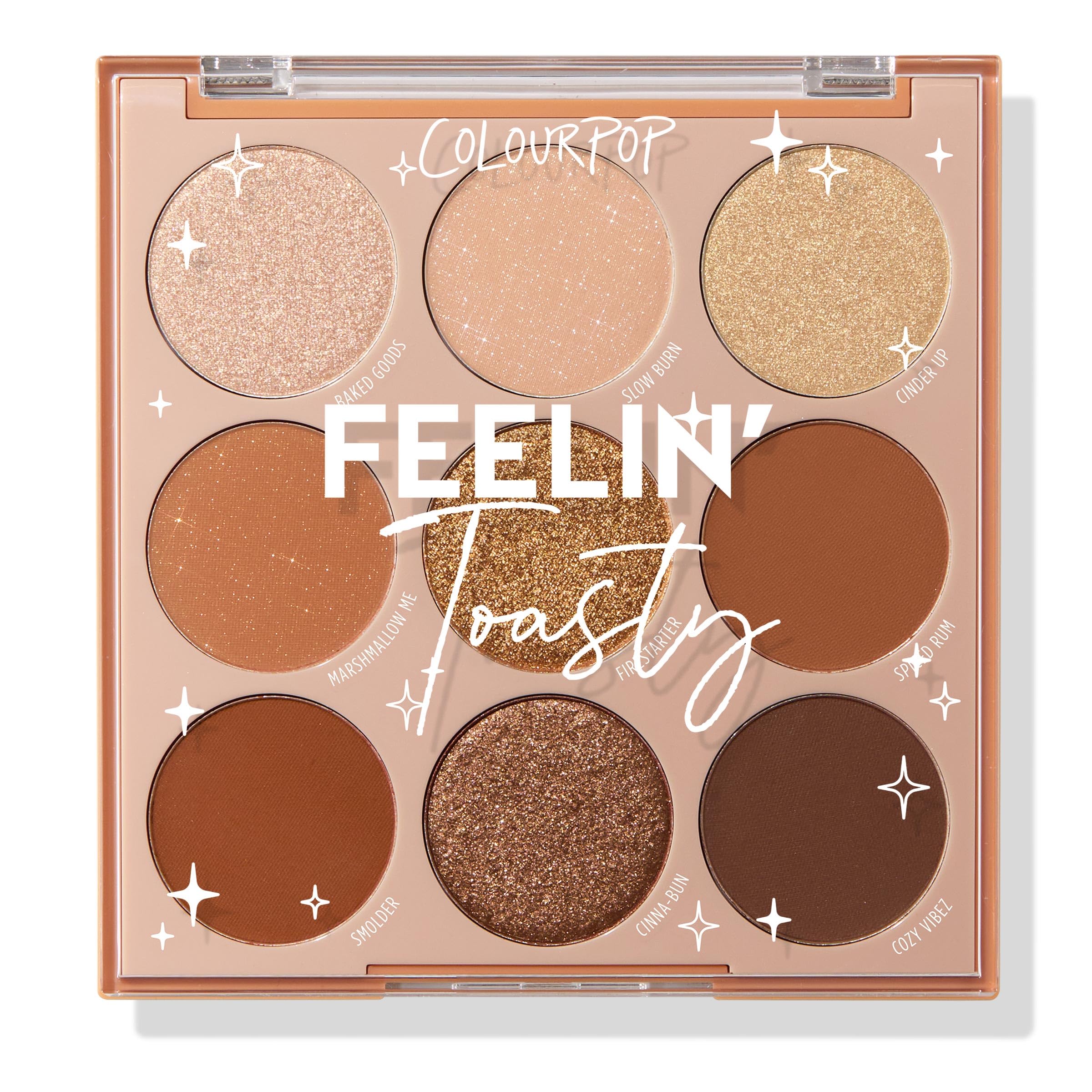 ColourPop Nude Mood Eyeshadow Palette - Brown & Copper Palette with Metallic and Matte Finishes - High-Pigment Eye Makeup with a Long-Wearing Formula (0.3 oz)