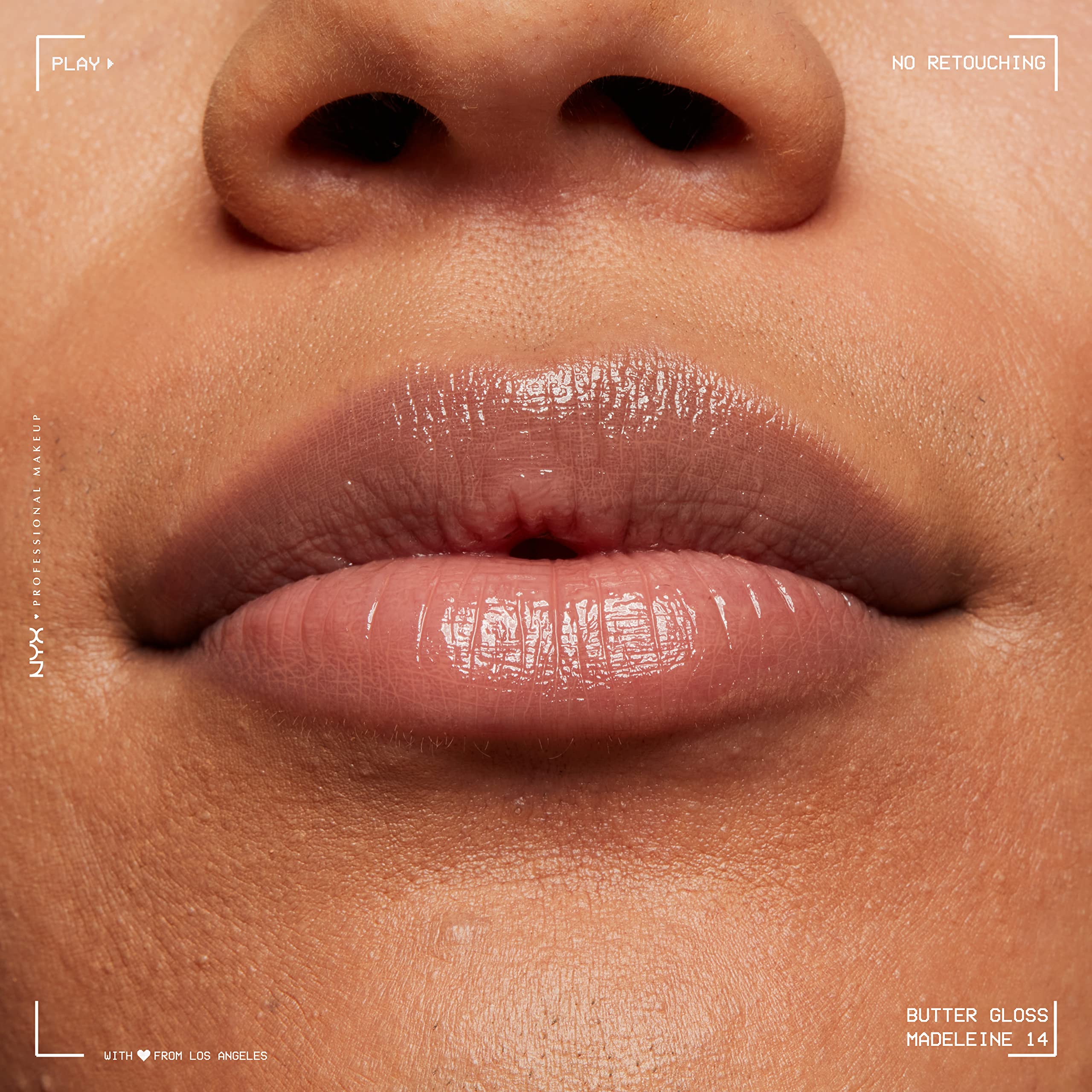 NYX PROFESSIONAL MAKEUP Butter Gloss, Non-Sticky Lip Gloss - Tiramisu (Brown)