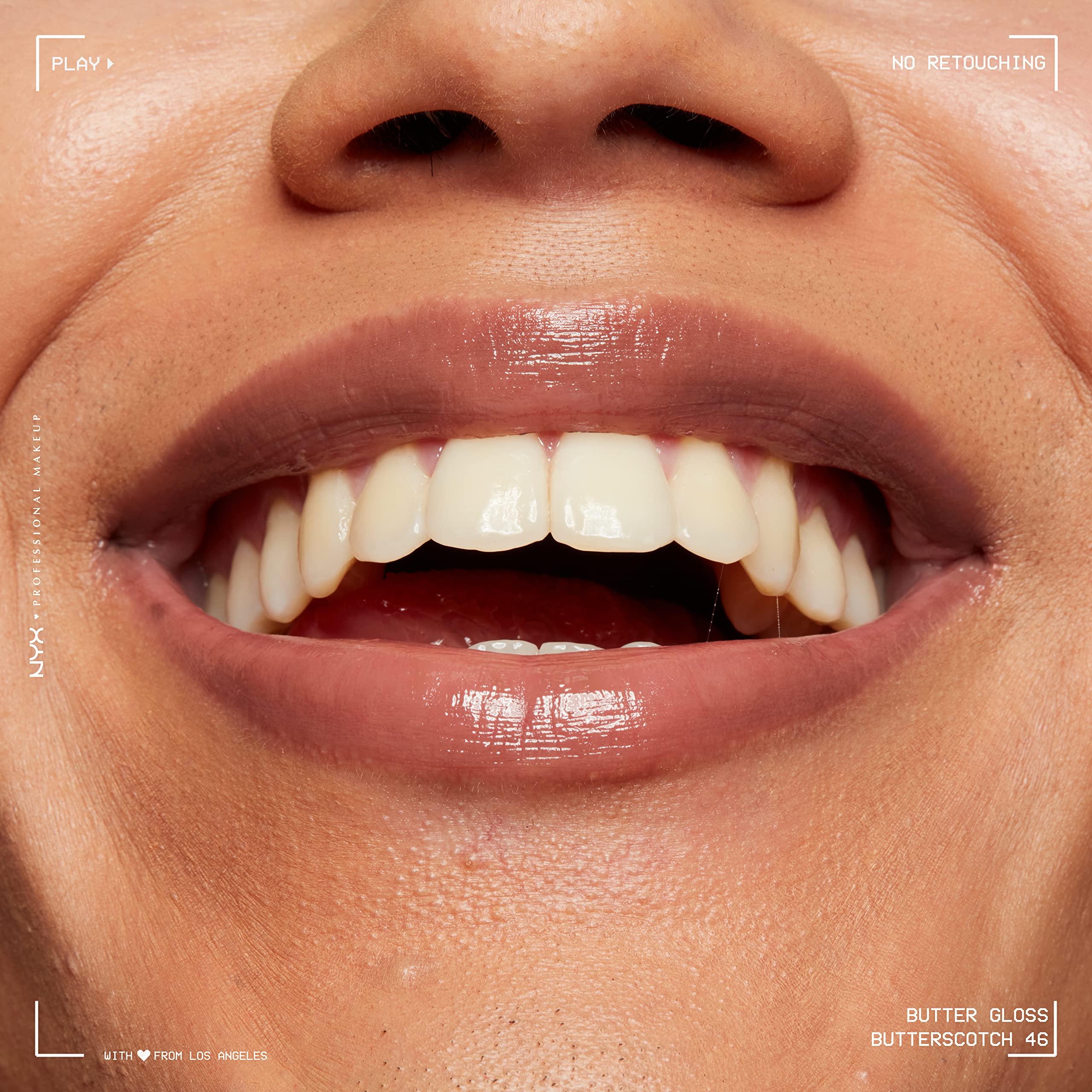 NYX PROFESSIONAL MAKEUP Butter Gloss, Non-Sticky Lip Gloss - Tiramisu (Brown)