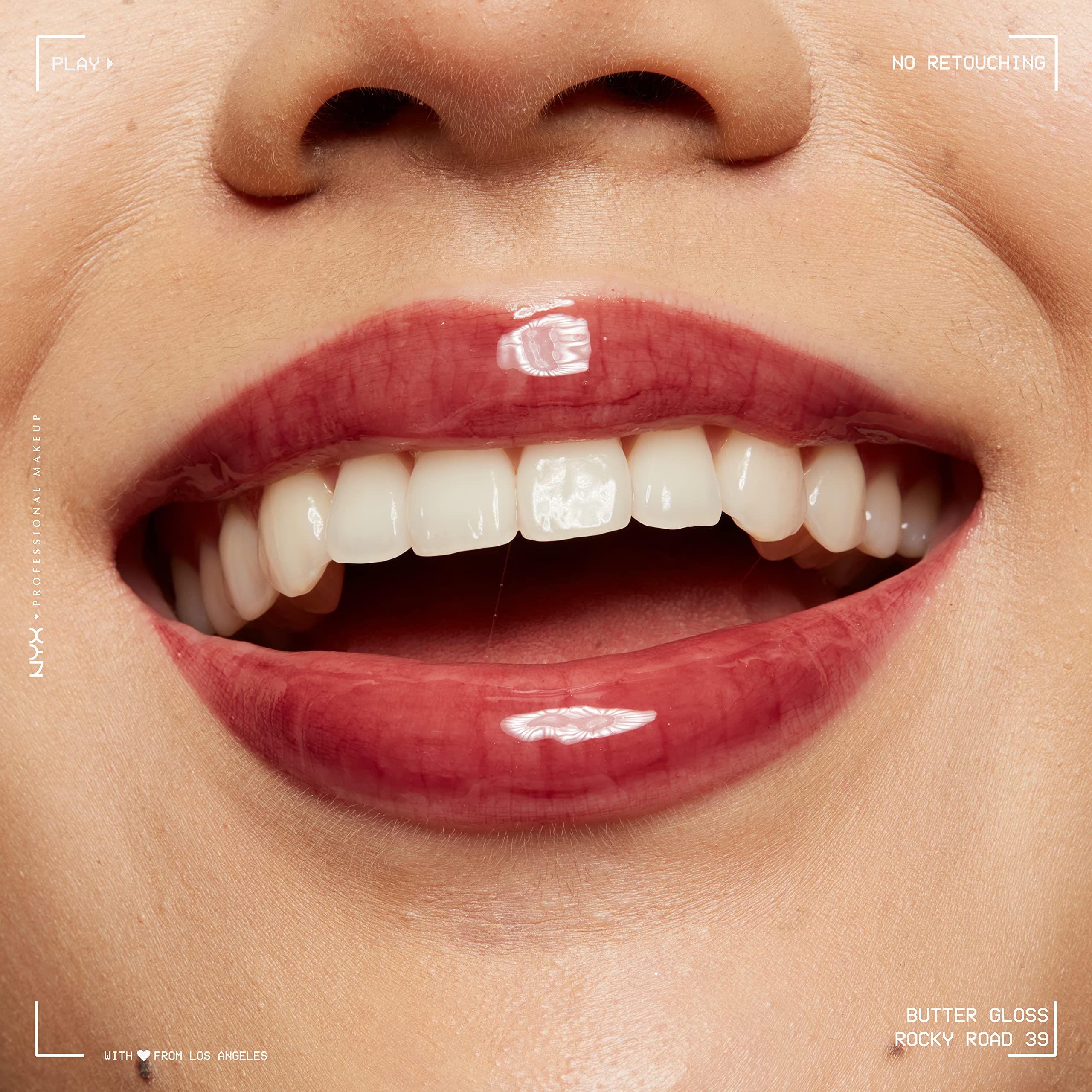 NYX PROFESSIONAL MAKEUP Butter Gloss, Non-Sticky Lip Gloss - Tiramisu (Brown)