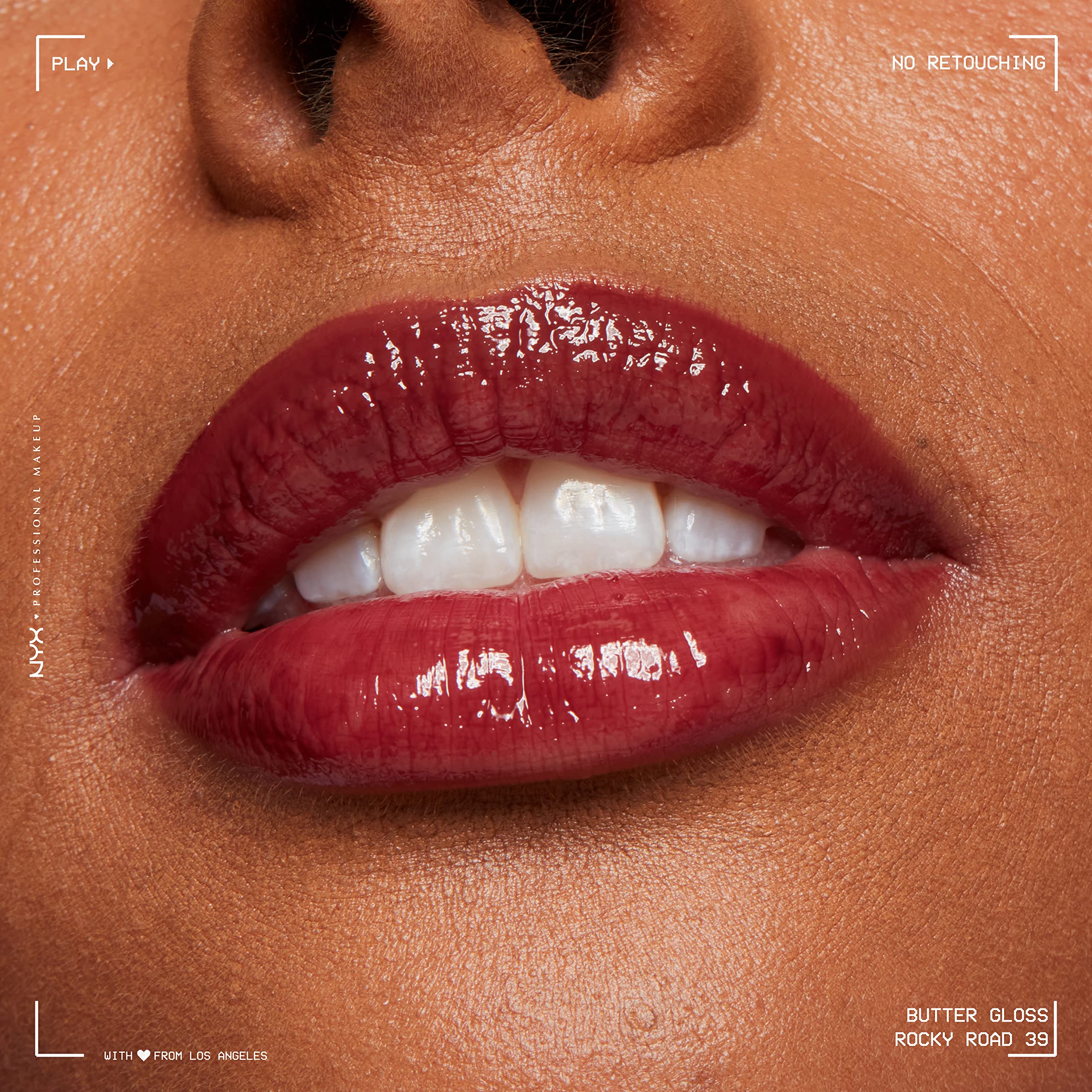 NYX PROFESSIONAL MAKEUP Butter Gloss, Non-Sticky Lip Gloss - Tiramisu (Brown)