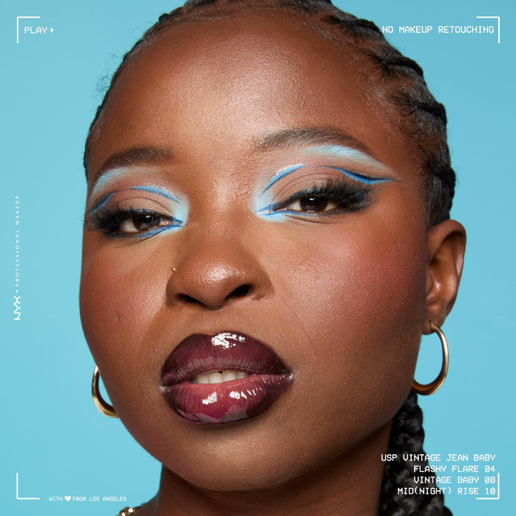 NYX PROFESSIONAL MAKEUP Epic Ink Liner, Waterproof Liquid Eyeliner - Black, Vegan Formula