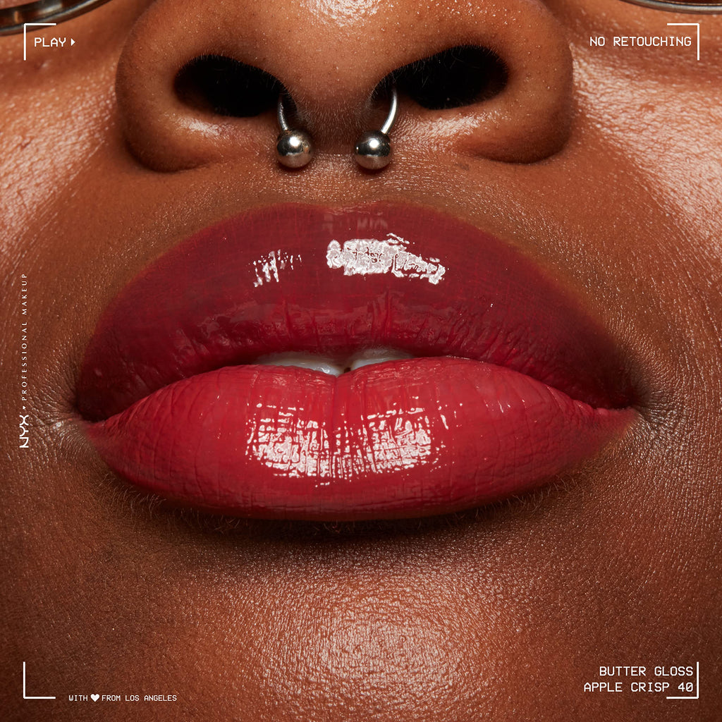 NYX PROFESSIONAL MAKEUP Butter Gloss, Non-Sticky Lip Gloss - Tiramisu (Brown)