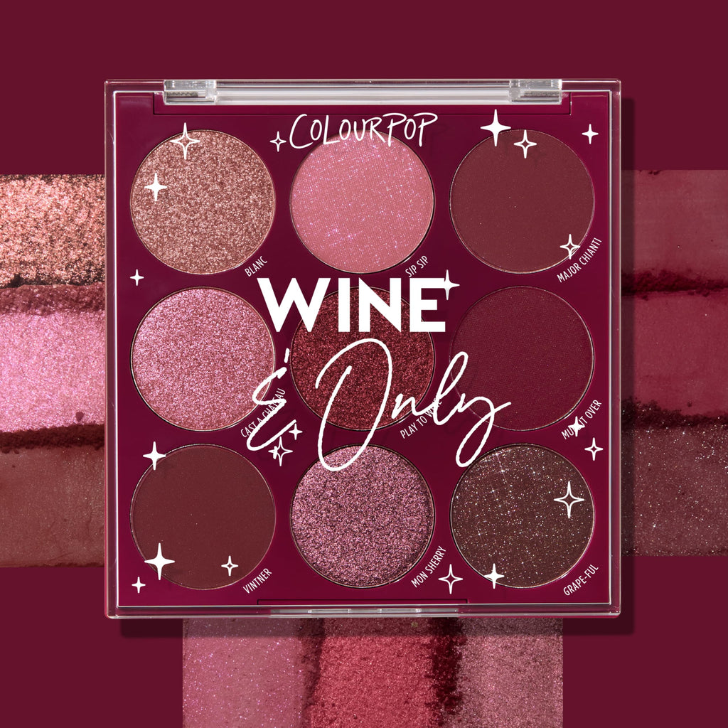 ColourPop Nude Mood Eyeshadow Palette - Brown & Copper Palette with Metallic and Matte Finishes - High-Pigment Eye Makeup with a Long-Wearing Formula (0.3 oz)