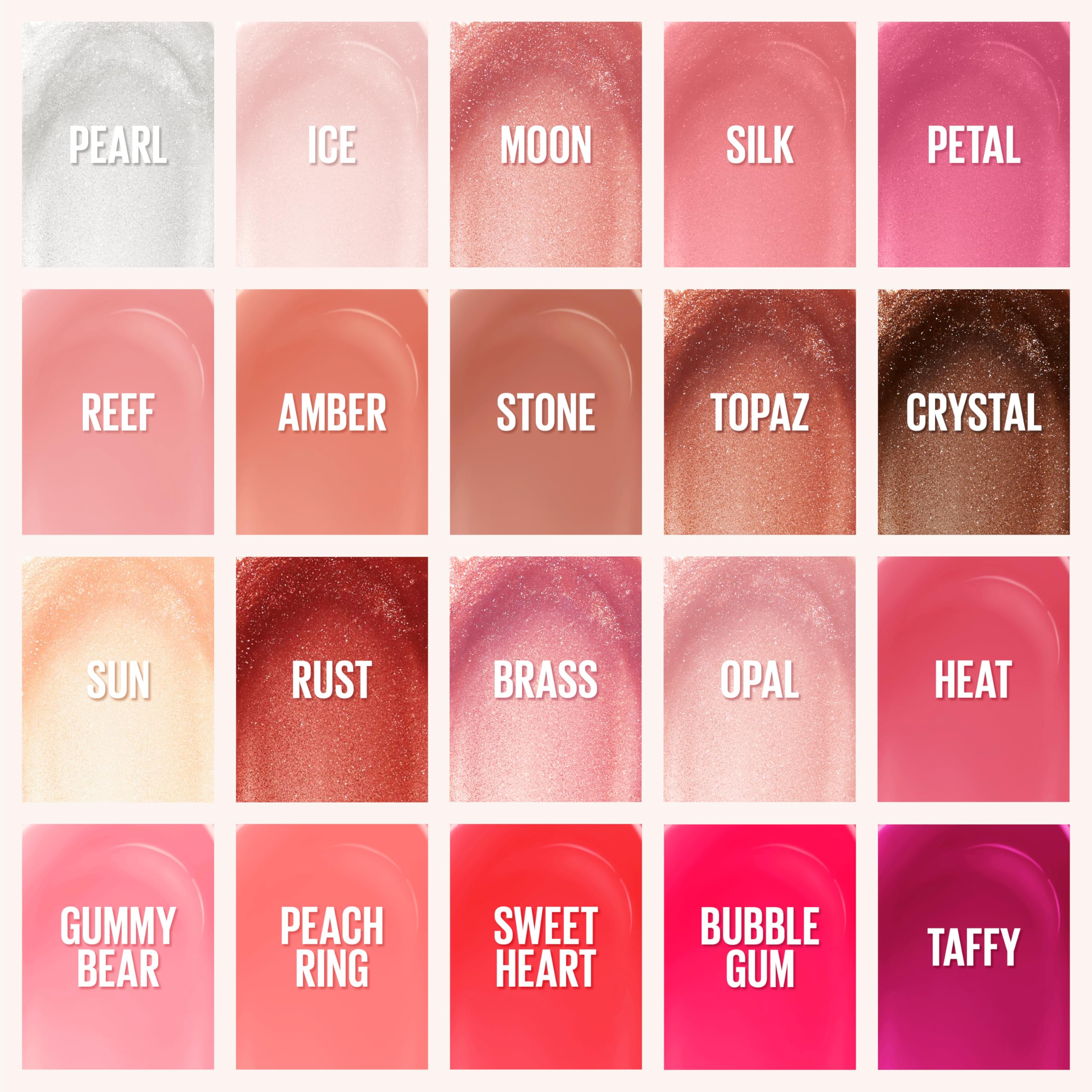 Maybelline Lifter Gloss, Hydrating Lip Gloss with Hyaluronic Acid, Ice, Pink Neutral, 0.18 Ounce