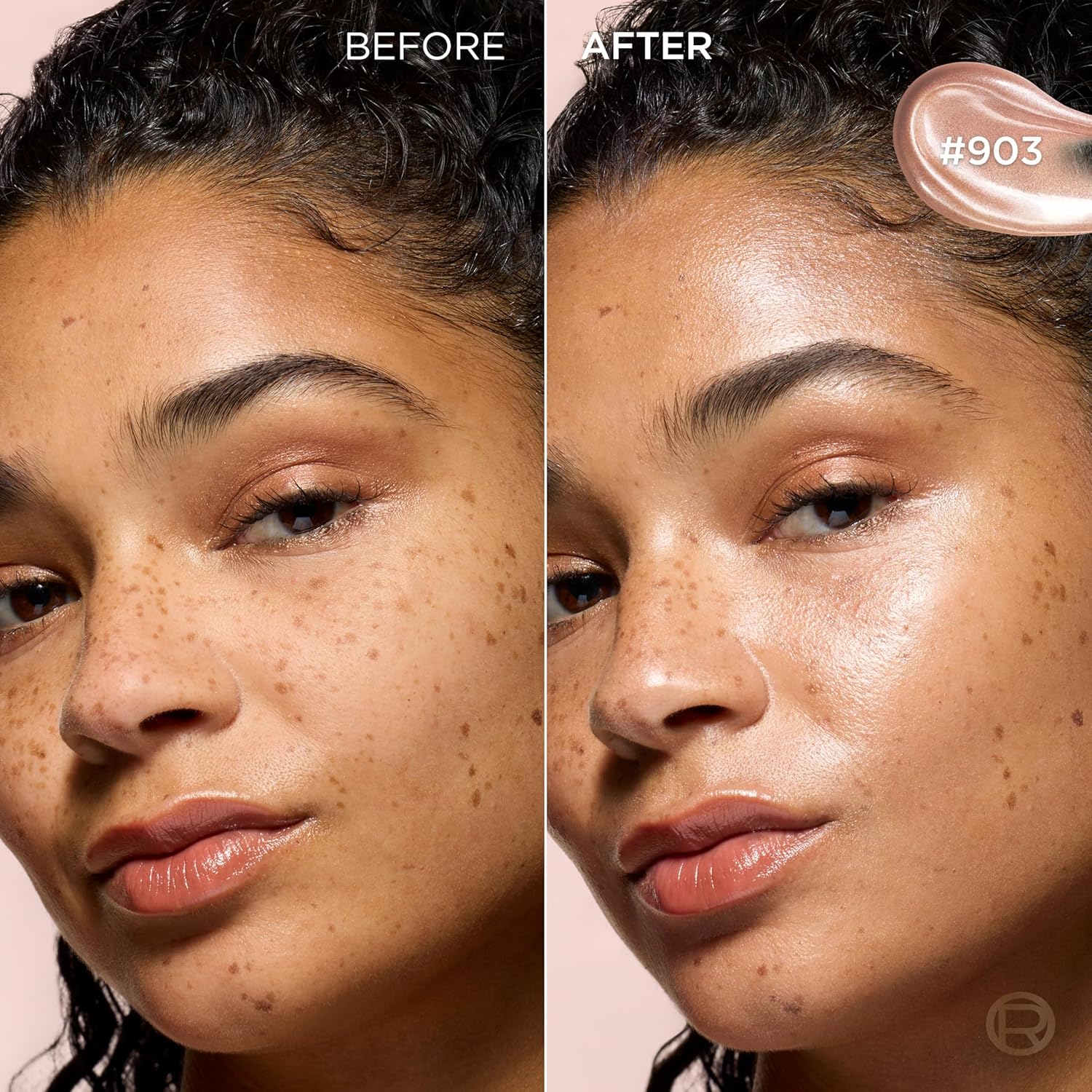 L'Oreal Paris Makeup True Match Lumi Glotion, Natural Glow Enhancer, Illuminator Highlighter, Bronzing Drops For a Sun-Kissed Glow, 903 Medium